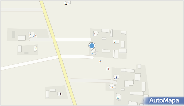 Sobieszczany-Kolonia, Sobieszczany-Kolonia, 7, mapa Sobieszczany-Kolonia