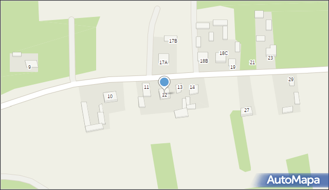 Sobieszyn, Sobieszyn, 12, mapa Sobieszyn