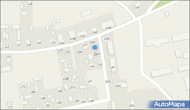 Sobieszyn, Sobieszyn, 129, mapa Sobieszyn