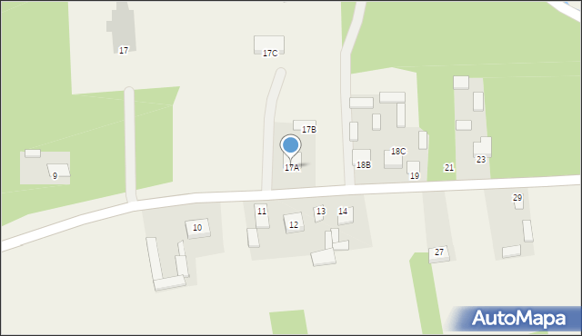 Sobieszyn, Sobieszyn, 17A, mapa Sobieszyn