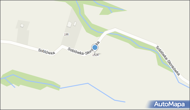 Soblówka, Soblówka, 152A, mapa Soblówka