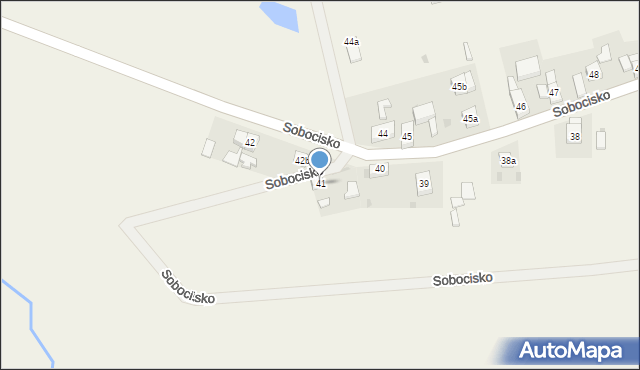 Sobocisko, Sobocisko, 41, mapa Sobocisko