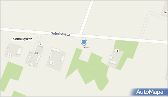 Soboklęszcz, Soboklęszcz, 6, mapa Soboklęszcz