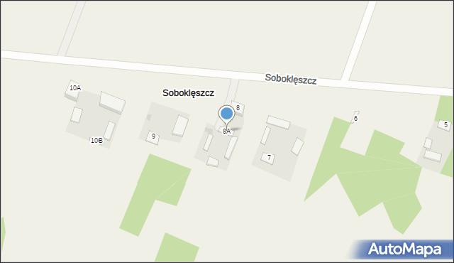 Soboklęszcz, Soboklęszcz, 8A, mapa Soboklęszcz