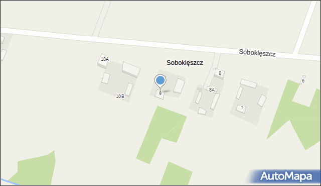 Soboklęszcz, Soboklęszcz, 9, mapa Soboklęszcz