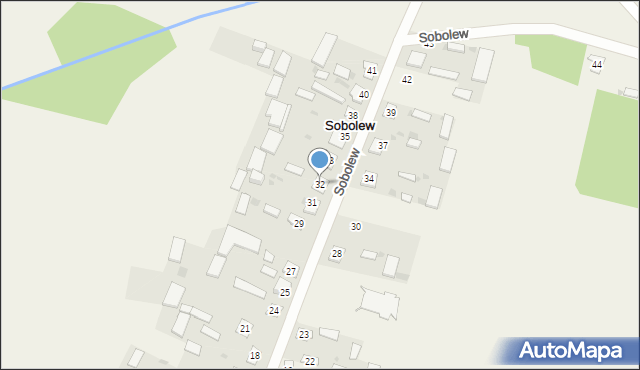 Sobolew, Sobolew, 32, mapa Sobolew