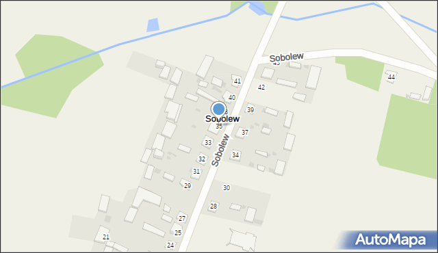 Sobolew, Sobolew, 35, mapa Sobolew