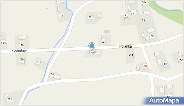 Sobolów, Sobolów, 79, mapa Sobolów