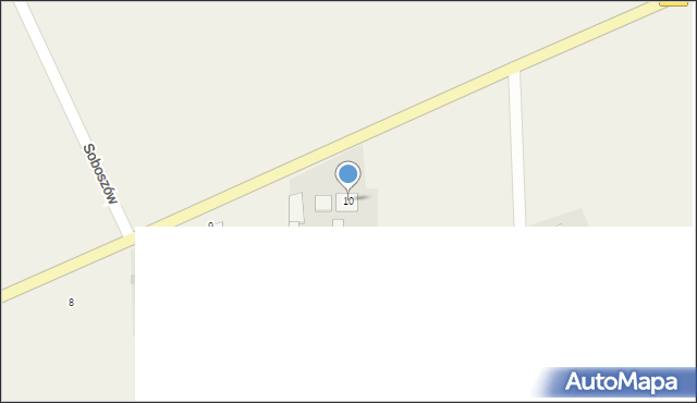 Soboszów, Soboszów, 10, mapa Soboszów