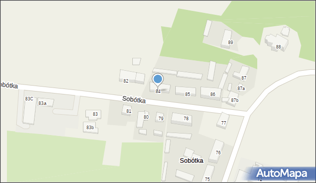 Sobótka, Sobótka, 84, mapa Sobótka