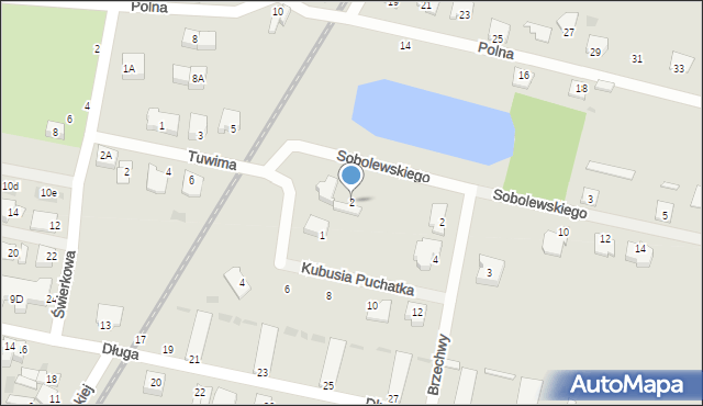 Sochaczew, Sobolewskiego Czesława, 2, mapa Sochaczew