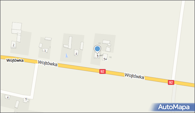 Sochaczew-Wieś, Sochaczew-Wieś, 5, mapa Sochaczew-Wieś