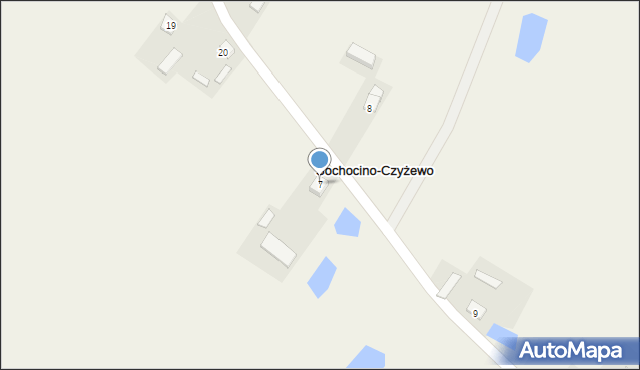 Sochocino-Czyżewo, Sochocino-Czyżewo, 7, mapa Sochocino-Czyżewo