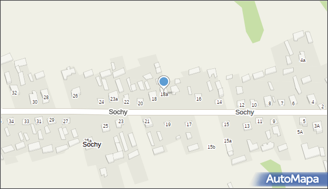 Sochy, Sochy, 18a, mapa Sochy