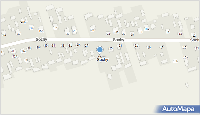 Sochy, Sochy, 25a, mapa Sochy