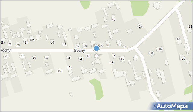 Sochy, Sochy, 9, mapa Sochy