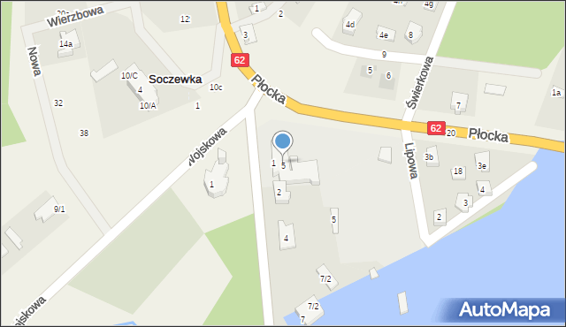 Soczewka, Soczewka, 5, mapa Soczewka