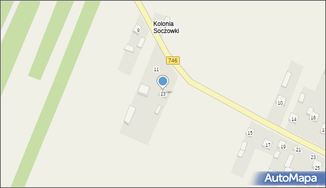 Soczówki, Soczówki, 13, mapa Soczówki