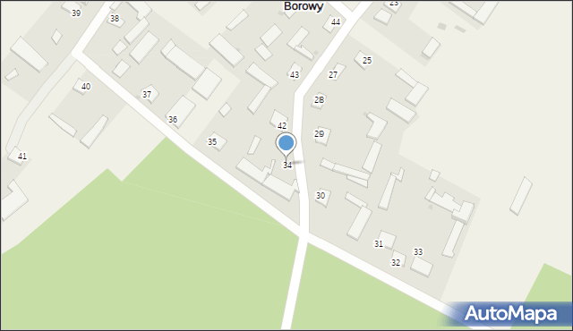 Sojczyn Borowy, Sojczyn Borowy, 34, mapa Sojczyn Borowy