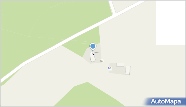 Sojczyn Borowy, Sojczyn Borowy, 71, mapa Sojczyn Borowy