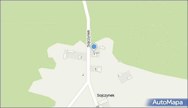 Sojczynek, Sojczynek, 3, mapa Sojczynek