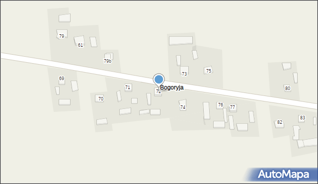 Sokolina, Sokolina, 72, mapa Sokolina