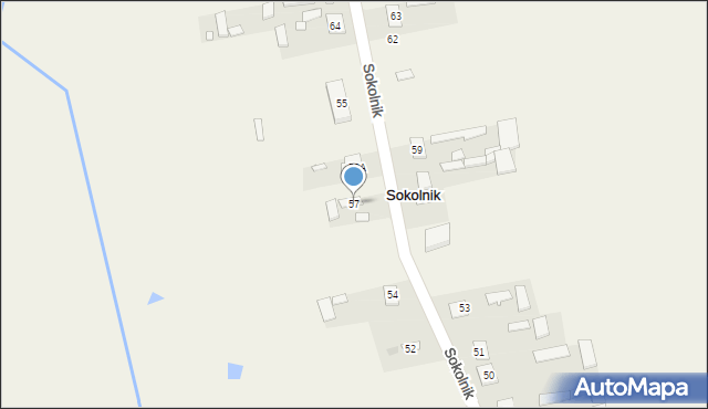 Sokolnik, Sokolnik, 57, mapa Sokolnik