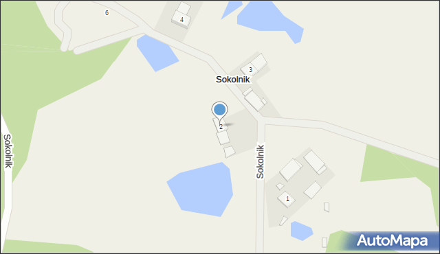 Sokolnik, Sokolnik, 2, mapa Sokolnik