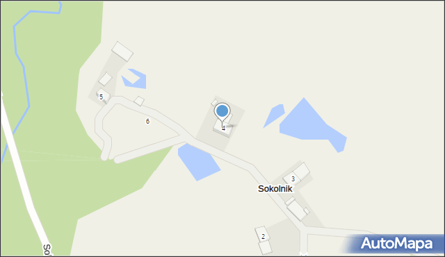 Sokolnik, Sokolnik, 4, mapa Sokolnik