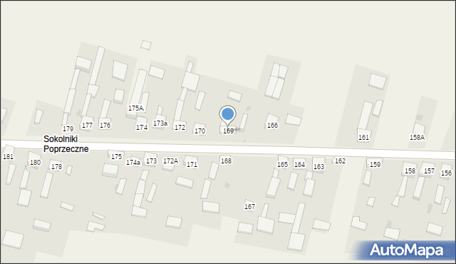 Sokolniki, Sokolniki, 169, mapa Sokolniki