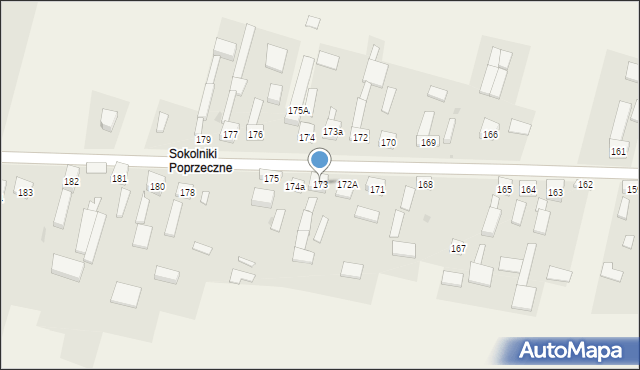 Sokolniki, Sokolniki, 173, mapa Sokolniki