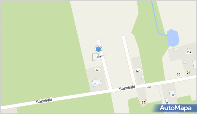 Sokolniki, Sokolniki, 32h, mapa Sokolniki