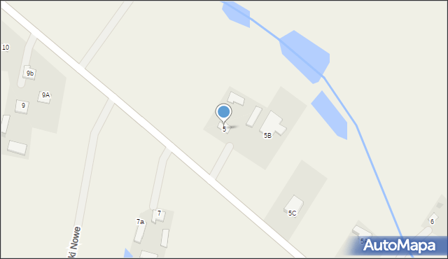 Sokolniki Nowe, Sokolniki Nowe, 5, mapa Sokolniki Nowe