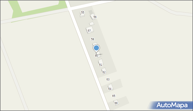 Sokołów, Sokołów, 60, mapa Sokołów