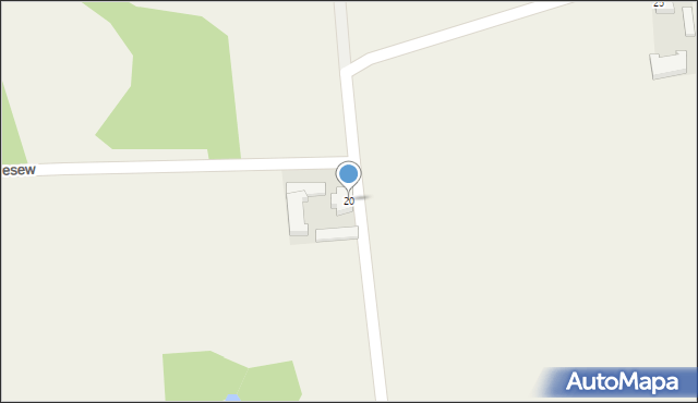 Sokołów-Towarzystwo, Sokołów-Towarzystwo, 20, mapa Sokołów-Towarzystwo