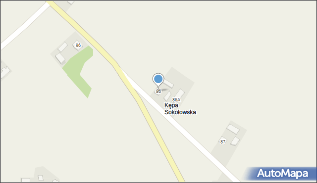 Sokołowice, Sokołowice, 86, mapa Sokołowice