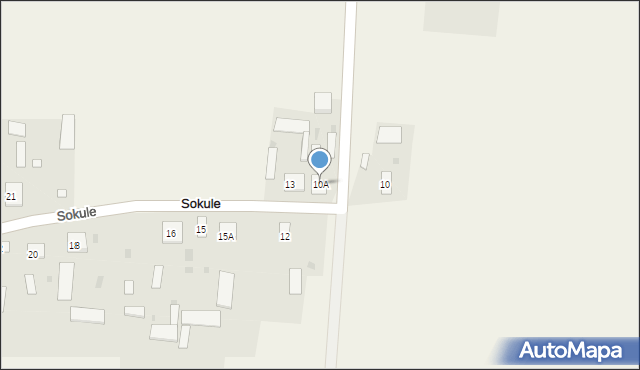 Sokule, Sokule, 14, mapa Sokule