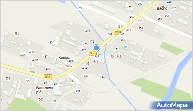 Sól, Sól, 478, mapa Sól