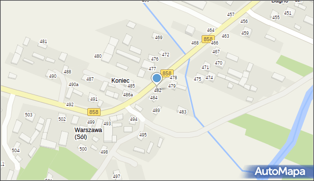 Sól, Sól, 482, mapa Sól