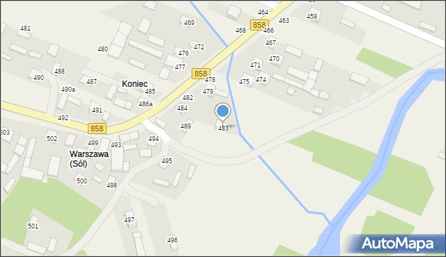 Sól, Sól, 483, mapa Sól