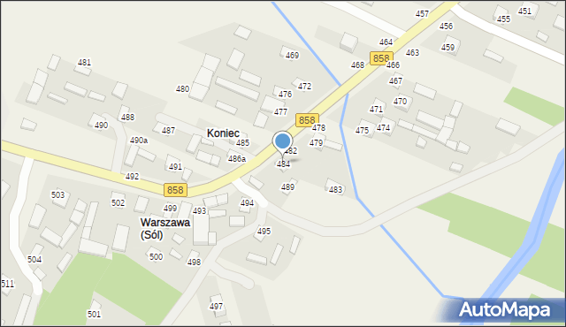 Sól, Sól, 484, mapa Sól