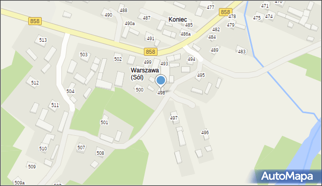 Sól, Sól, 498, mapa Sól