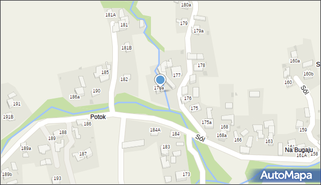 Sól, Sól, 182A, mapa Sól