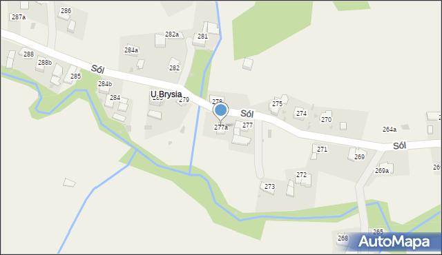 Sól, Sól, 277a, mapa Sól