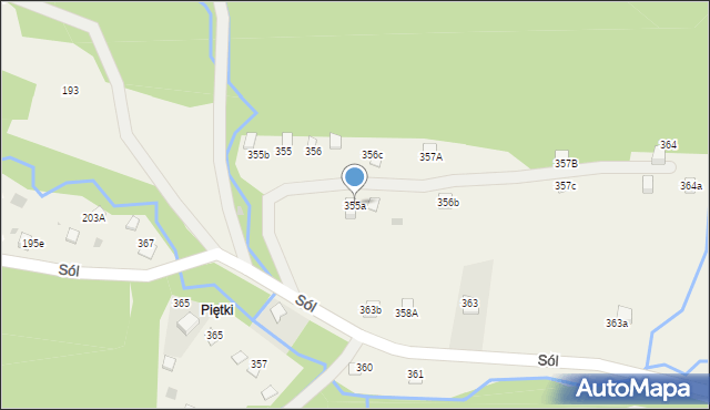 Sól, Sól, 355a, mapa Sól