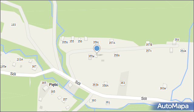 Sól, Sól, 356a, mapa Sól