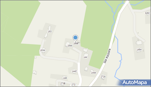 Sól-Kiczora, Sól-Kiczora, 164a, mapa Sól-Kiczora