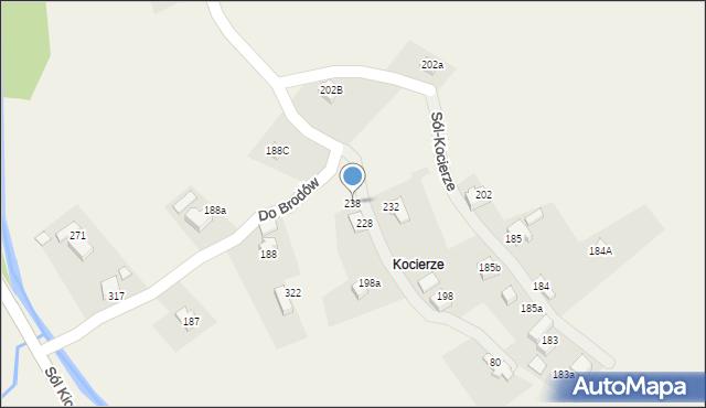 Sól-Kiczora, Sól-Kiczora, 238, mapa Sól-Kiczora