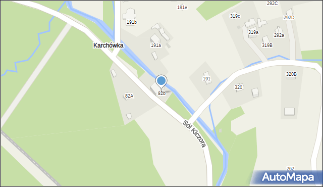 Sól-Kiczora, Sól-Kiczora, 82b, mapa Sól-Kiczora