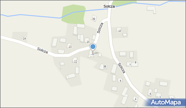 Solcza, Solcza, 21, mapa Solcza